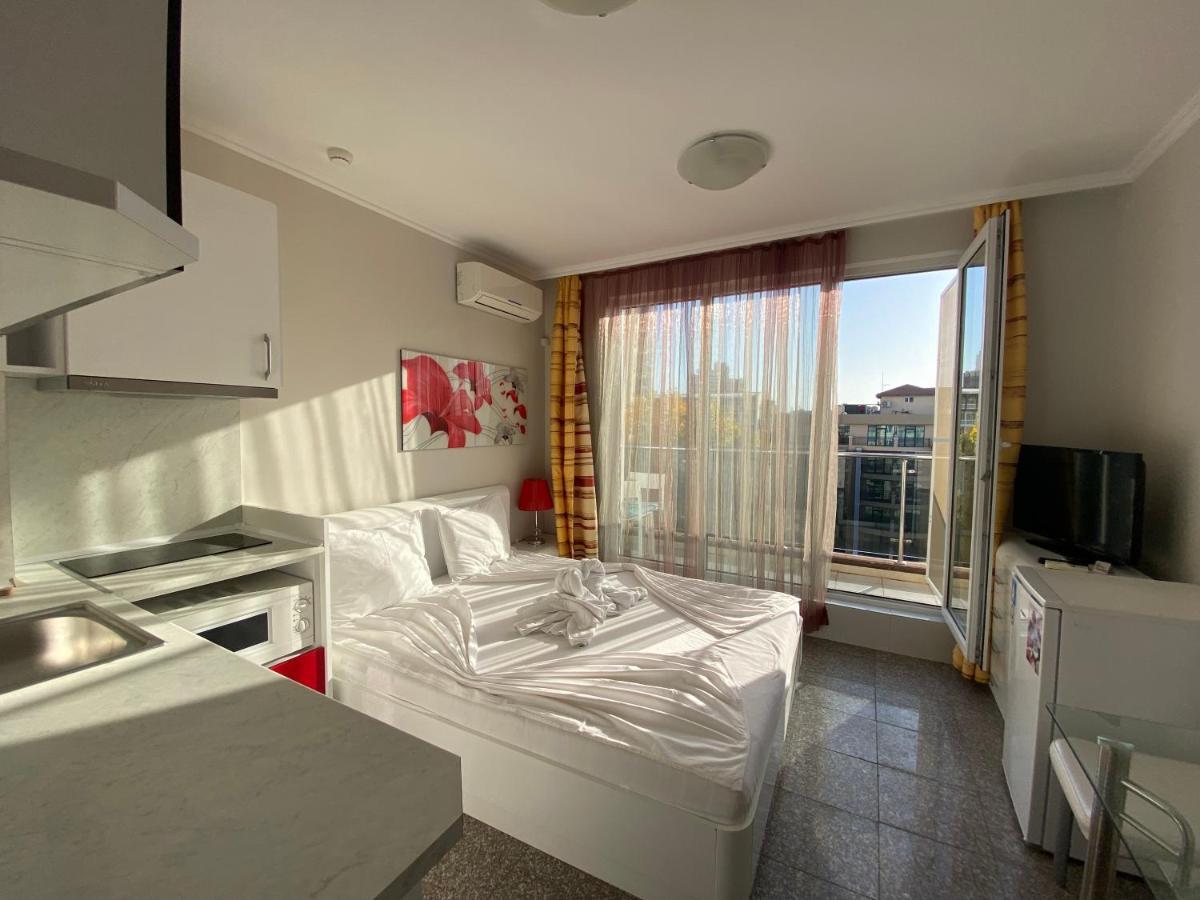 Private Cozy Studio Admiral Plaza C52 Sunny Beach Esterno foto