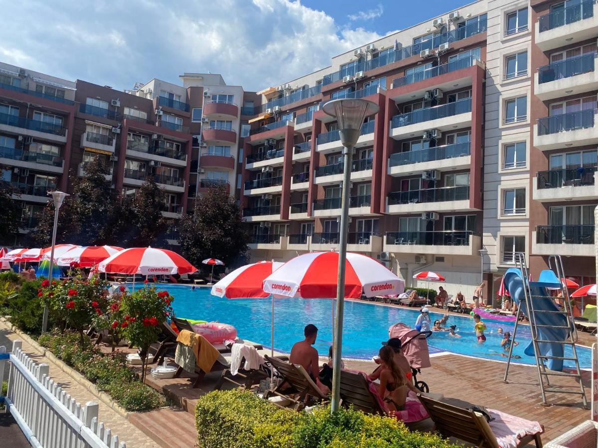 Private Cozy Studio Admiral Plaza C52 Sunny Beach Esterno foto